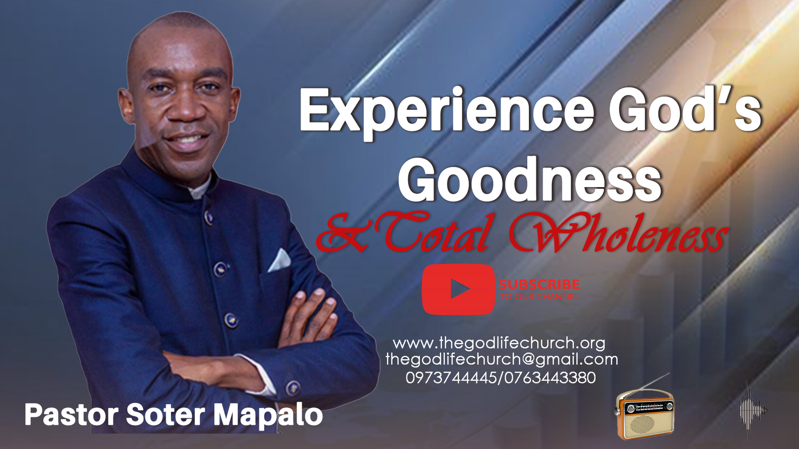 Experience God's goodness and total Wholeness 