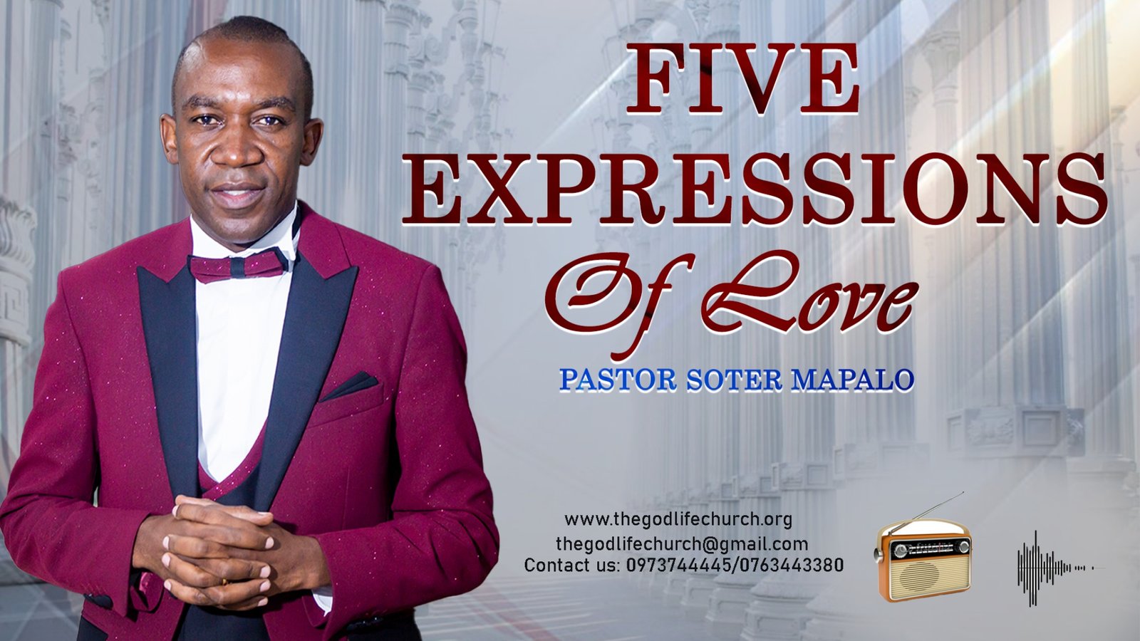 The Five Expressions of Love || Pastor Soter Mapalo