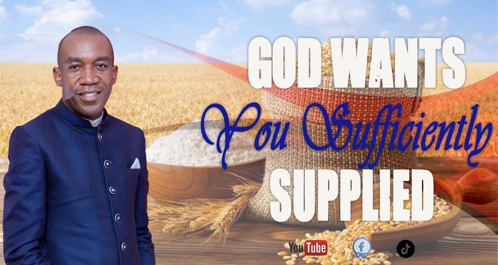 GOD WANTS YOU SUFFICIENTLY SUPPLIED || PASTOR SOTER MAPALO